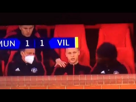 Van De Beek angry at Solskjaer