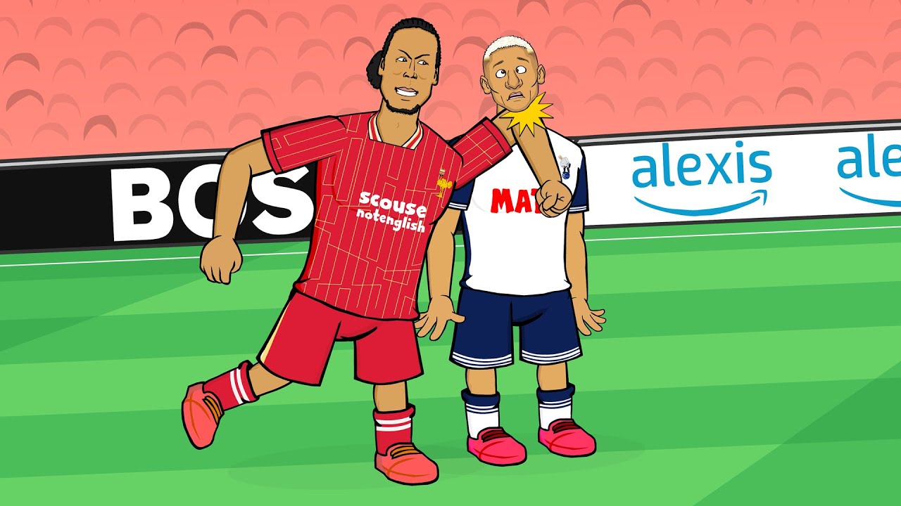 VAN DIJK vs RICHARLISON💥 Liverpool 4-0 Spurs Carabao Cup Semi-Final 2025