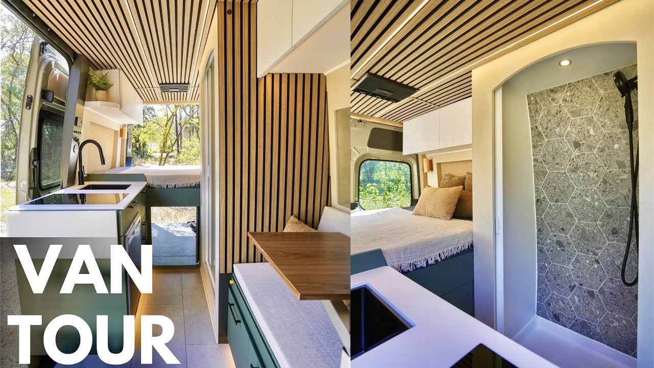 VAN TOUR | FULL Shower in a 144