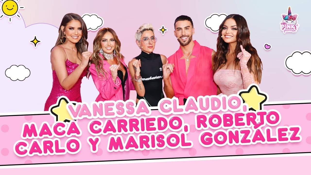 Vanessa Claudio, Maca Carriedo, Roberto Carlo y Marisol González en Pinky Promise T. 7 - EP. 2