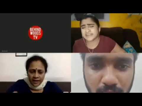 Vanitha and lakshmi Ramakrishnan badwords fight live video call telecast fight