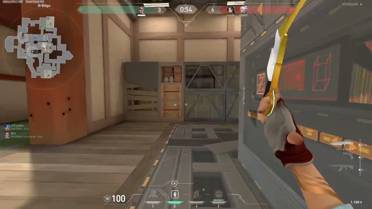 vantilatör sesi ile chamber 1v3