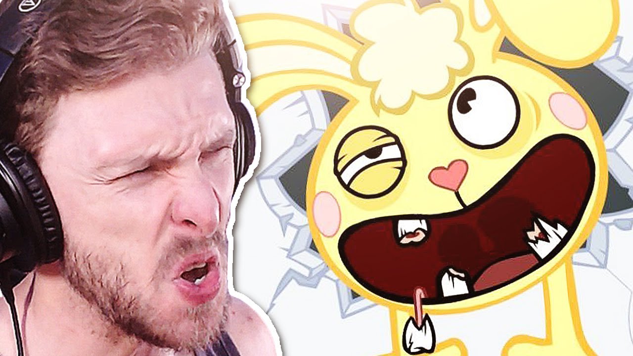VAPOR REACTS TO HAPPY TREE FRIENDS EPISODE 1!