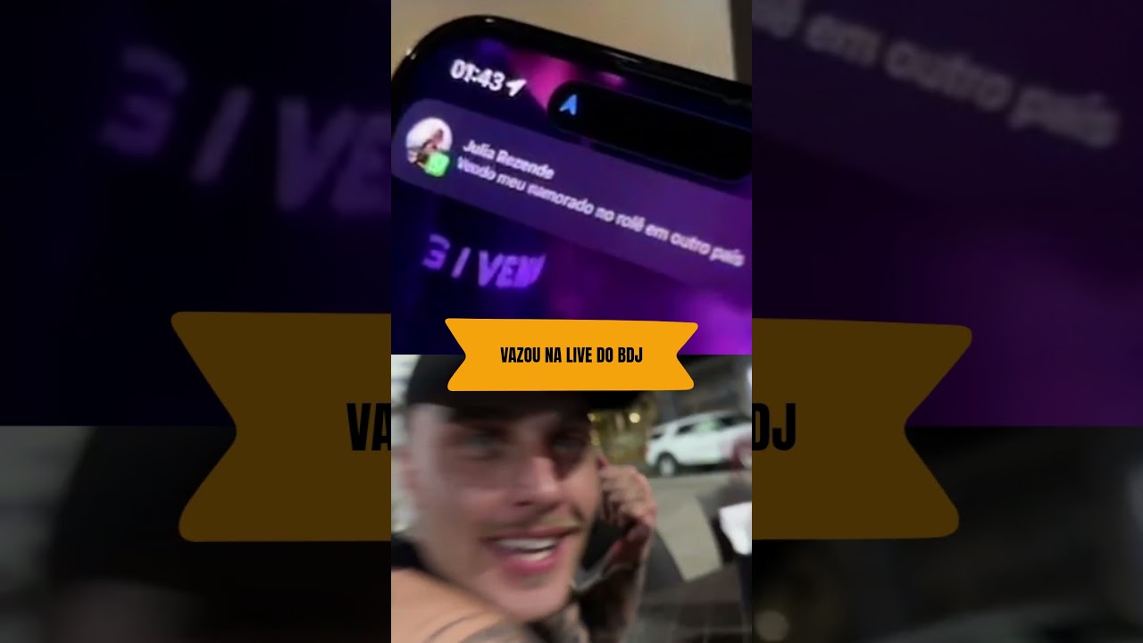 Vazou na live do Jon Vlogs