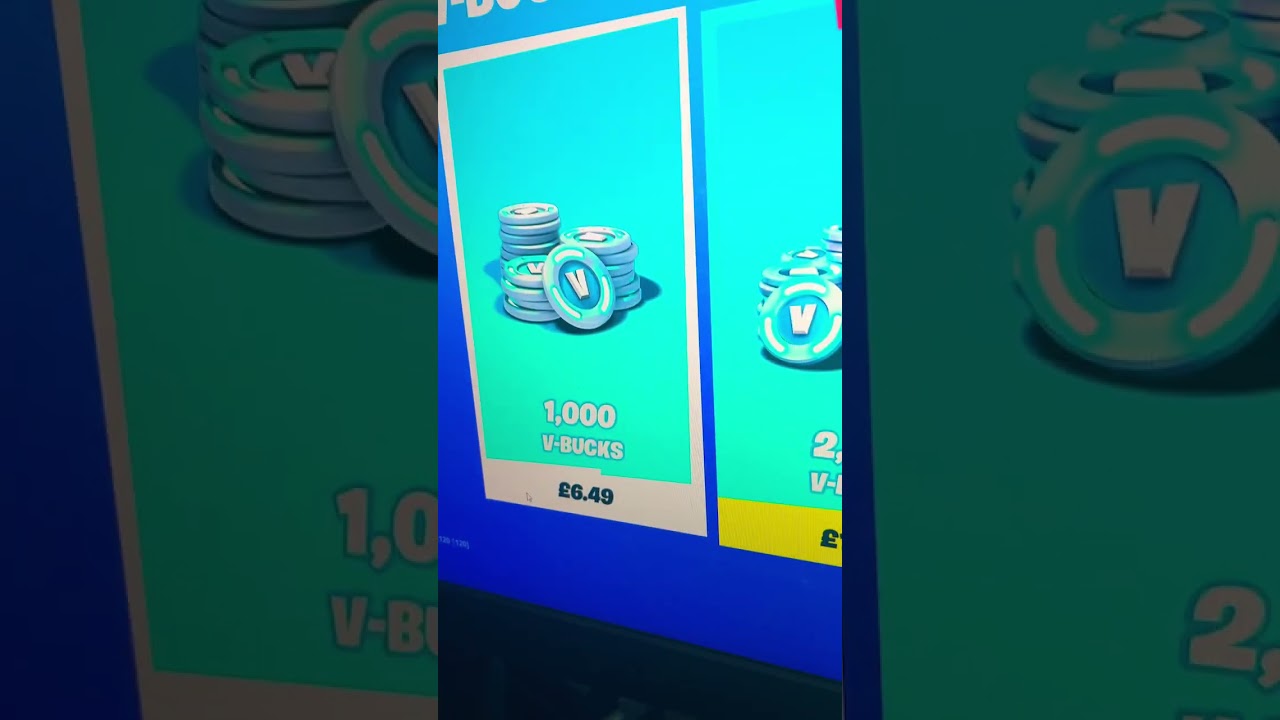 Vbucks glitches