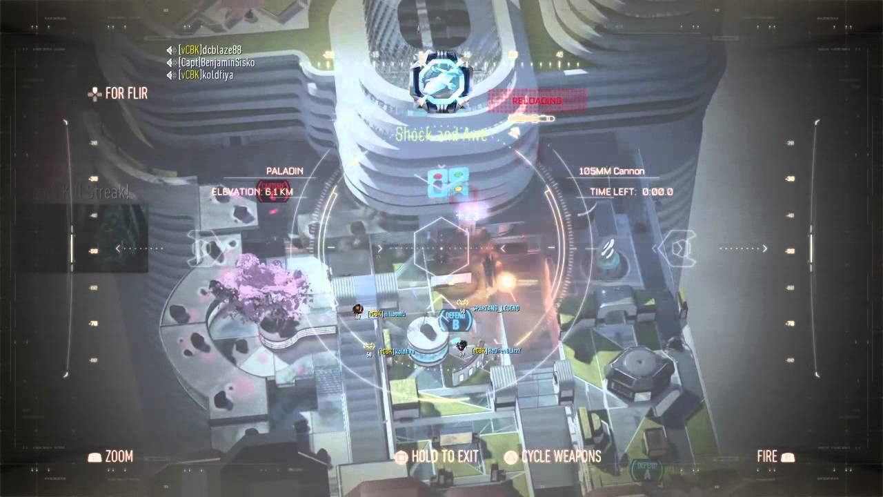 vCBK VS Tbag clan advance warfare