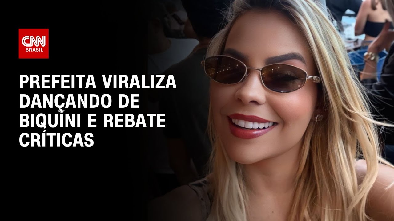 Vídeo: prefeita viraliza dançando de biquíni e rebate críticas | CNN BRASIL
