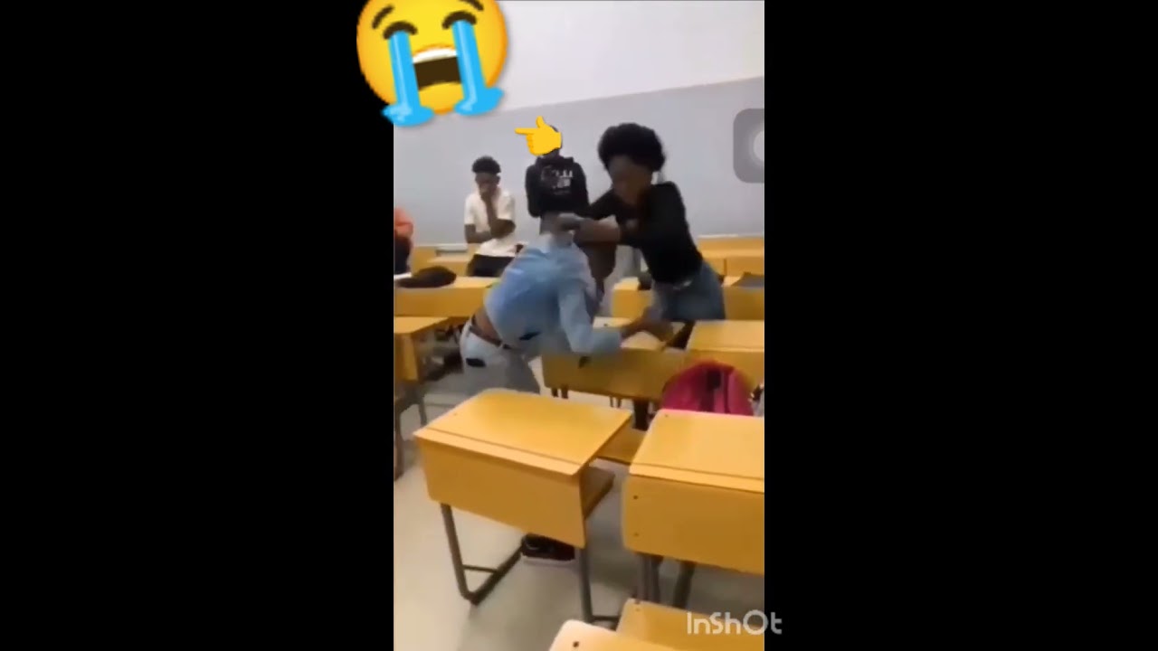vídeo vazado da jovem luta na escola por causa de namorado  em Luanda #revisaodavidatodajulgamento
