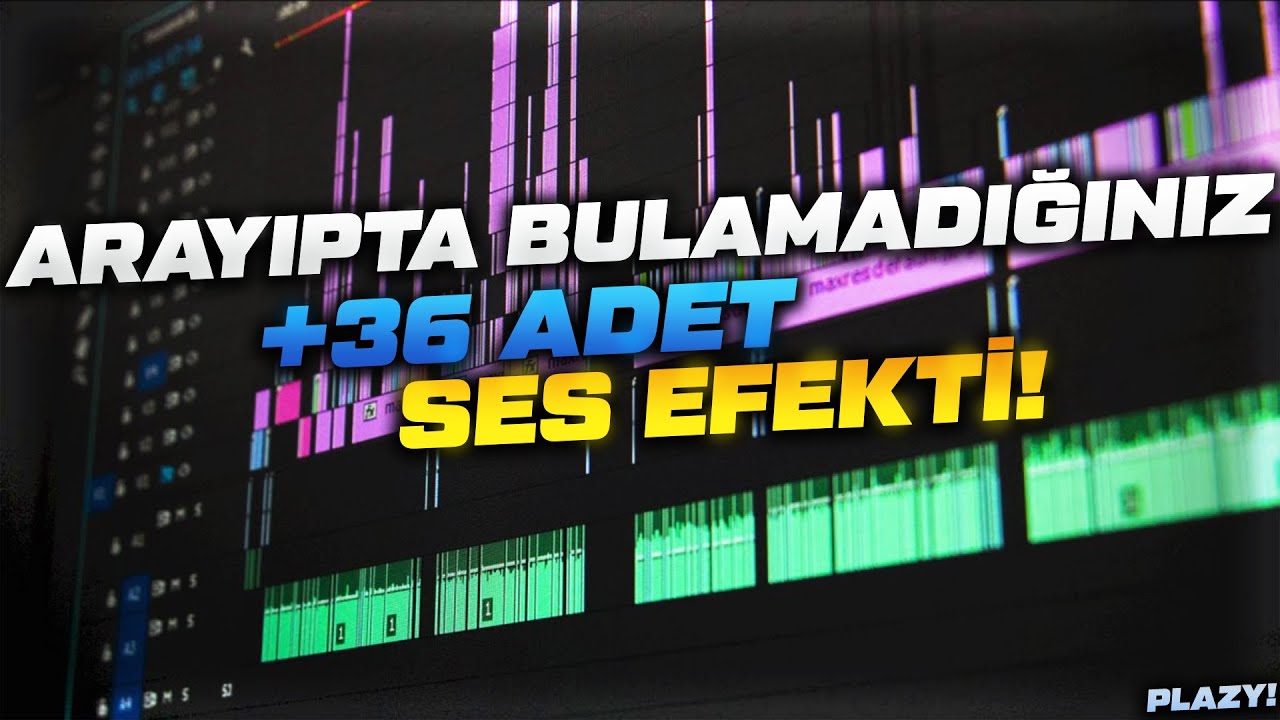 VİDEOLARINIZDA KULLANABİLECEĞİNİZ 36+ ADET PROFESYONEL SES EFEKTLERİ! 🔉 - [PLAZYEDİT] free whoosh