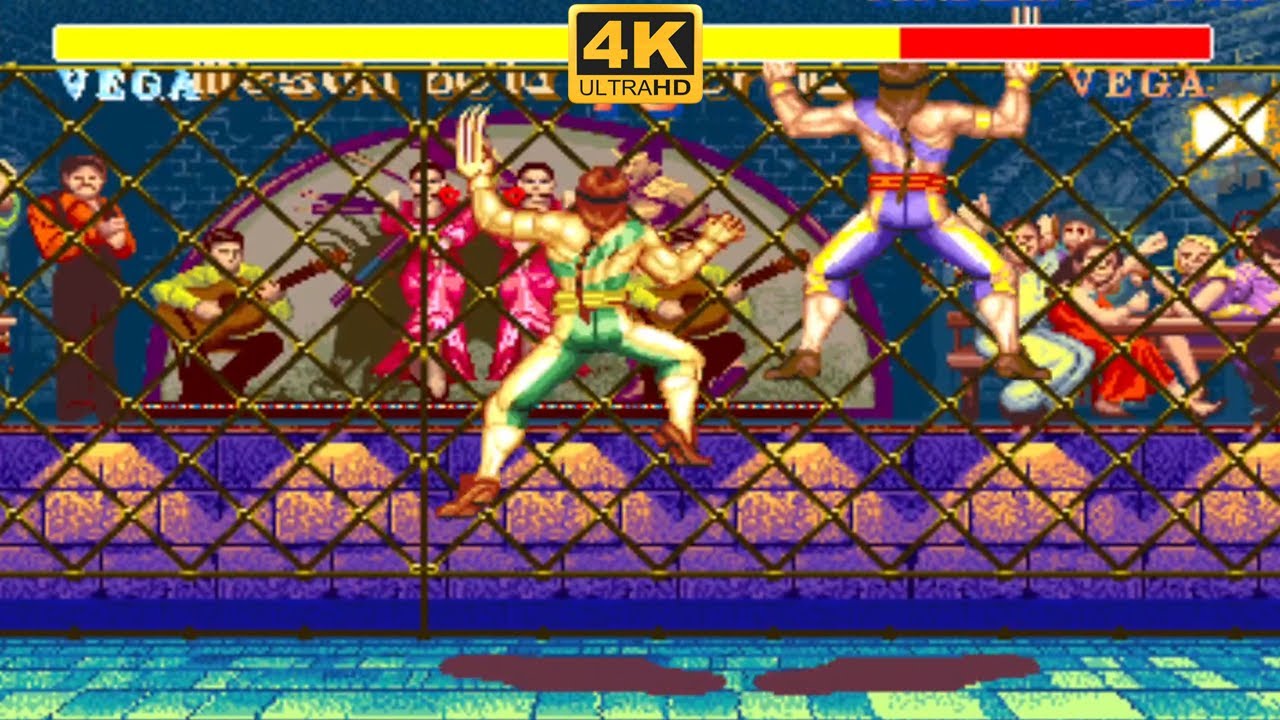 VEGA vs VEGA 💥 Street Fighter II' Champion Edition (Hardest) 💥 4K UHD Gameplay