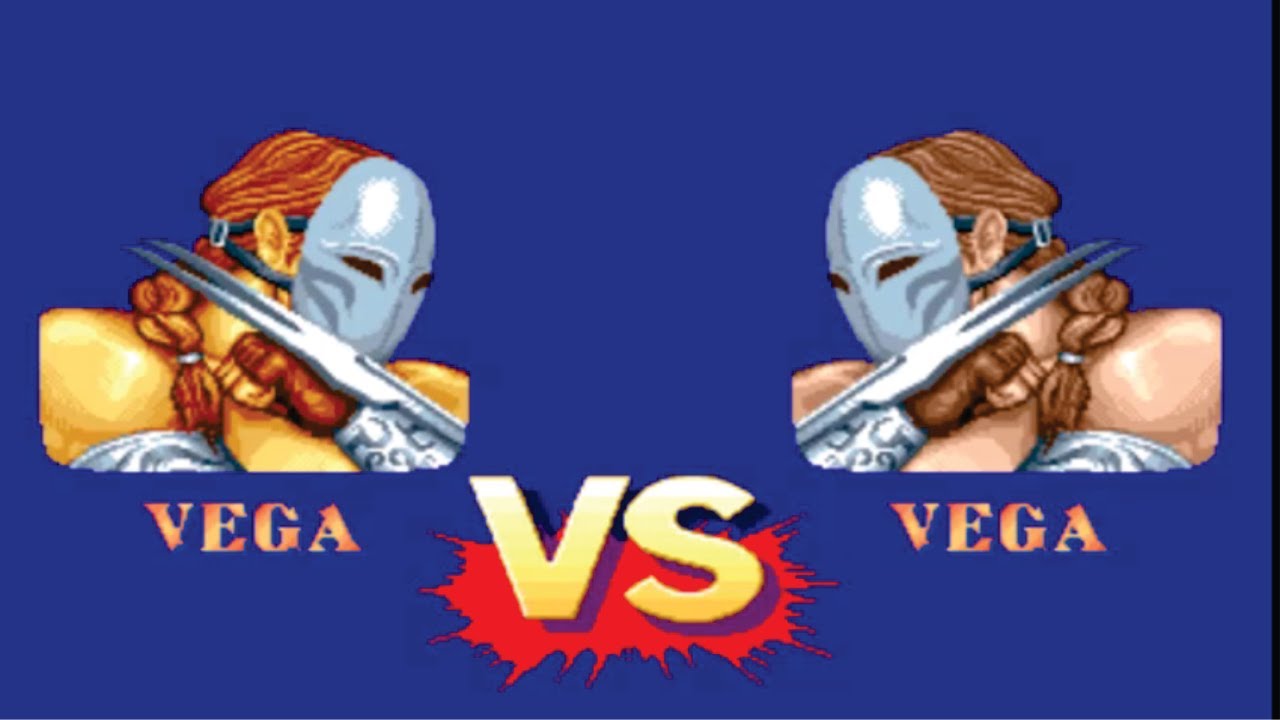 Vega Vs Vega Street Fighter ll (Hardest) Battle Match (Street Fighter Lovers)