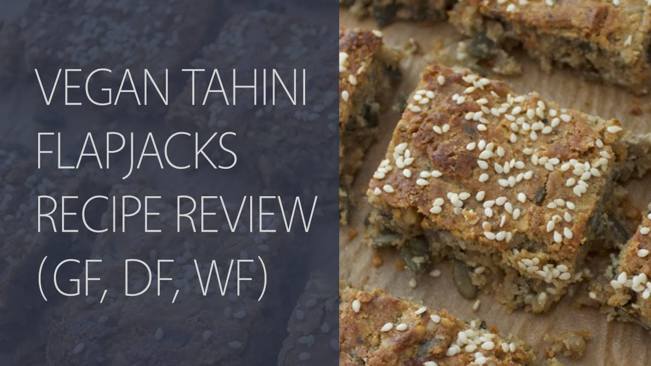 Vegan Tahini Flapjacks Applejacks (Hemsley + Hemsley Recipe Review)