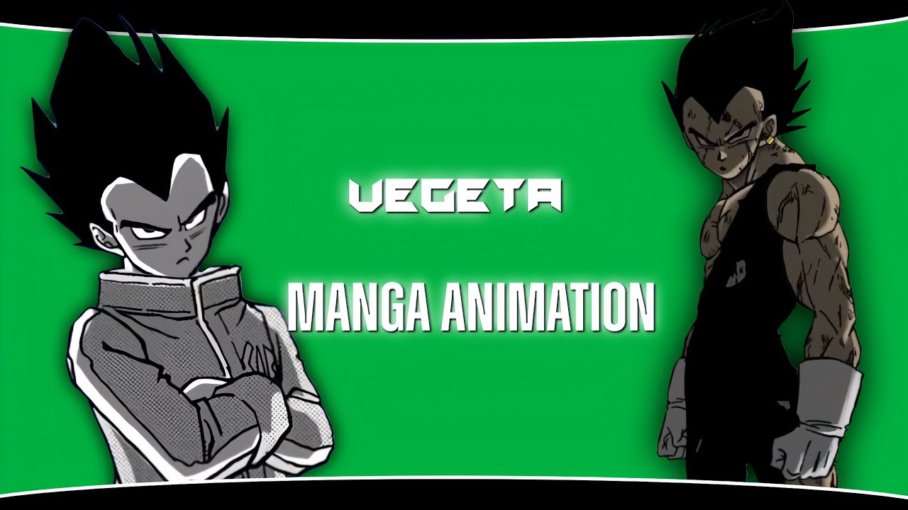 Vegeta | Manga Animation | Green Screen | Free Download!