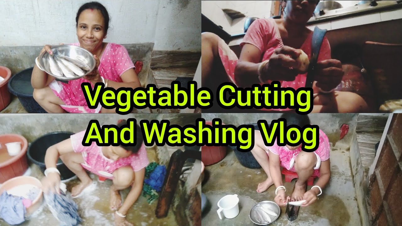 Vegetable Cutting, Cooking And Washing Vlog || Indian Housewife Daily Routine