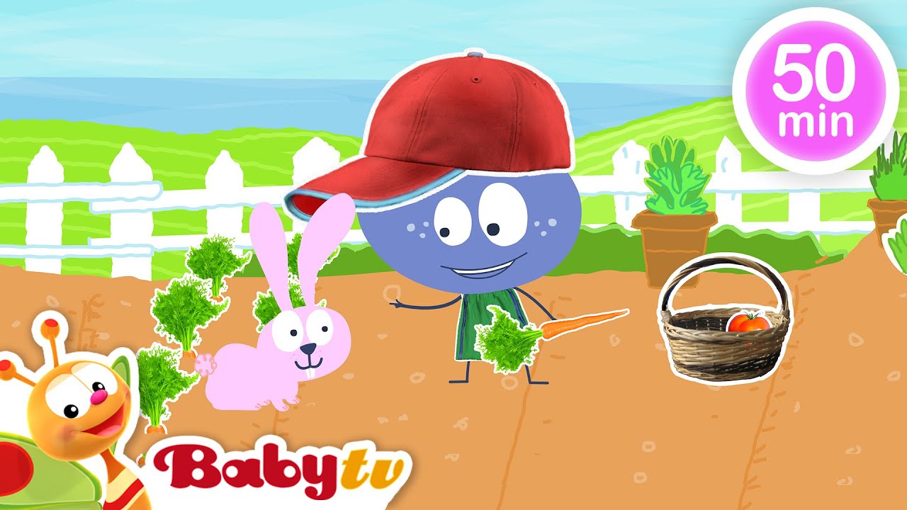 Vegetable Garden 🍅​🥒​+ More Best Episodes, Kids Songs & Rhymes | Videos for Toddlers @BabyTV