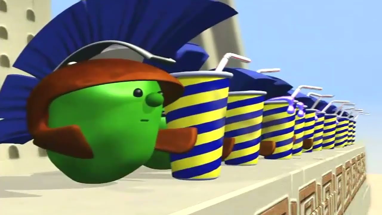 Veggietales Josh & The Big Wall VHS & DVD Trailer
