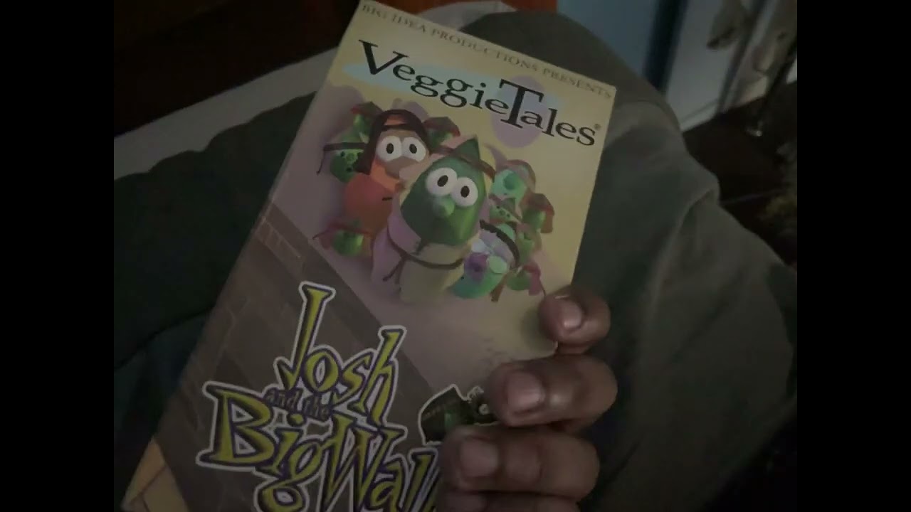 VeggieTales Josh and the Big Wall! VHS 1997