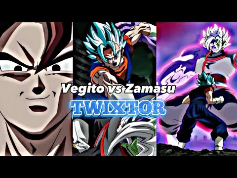Vegito vs Zamasu Twixtor 4K + CC