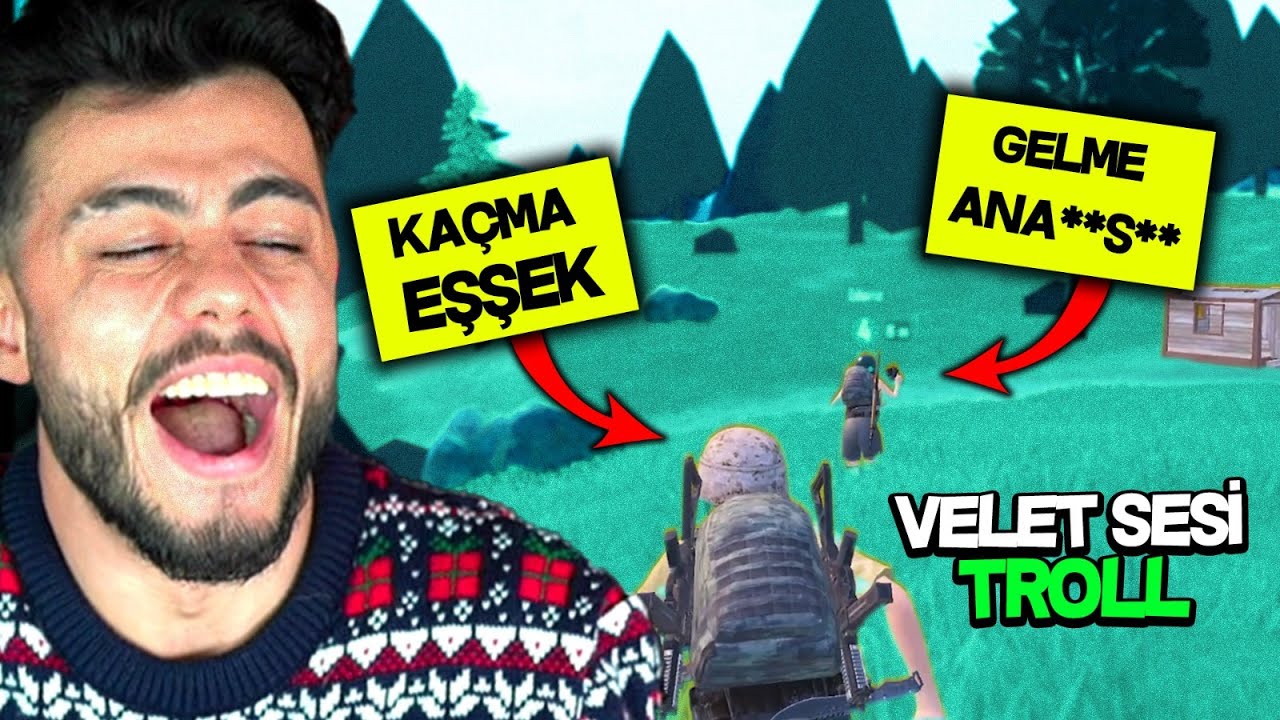 VELET SESİ TROLL GERİ DÖNDÜ! ( SEVGİLİ YAPTIM ) - PUBG Mobile