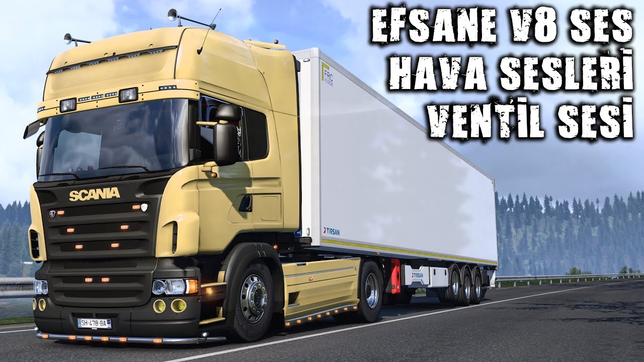 VENTİL SESLİ SCANIA V8 SES MODU !! YENİ GÜNCEL GRAND UTOPIA HARİTASI V1.15.5 !!