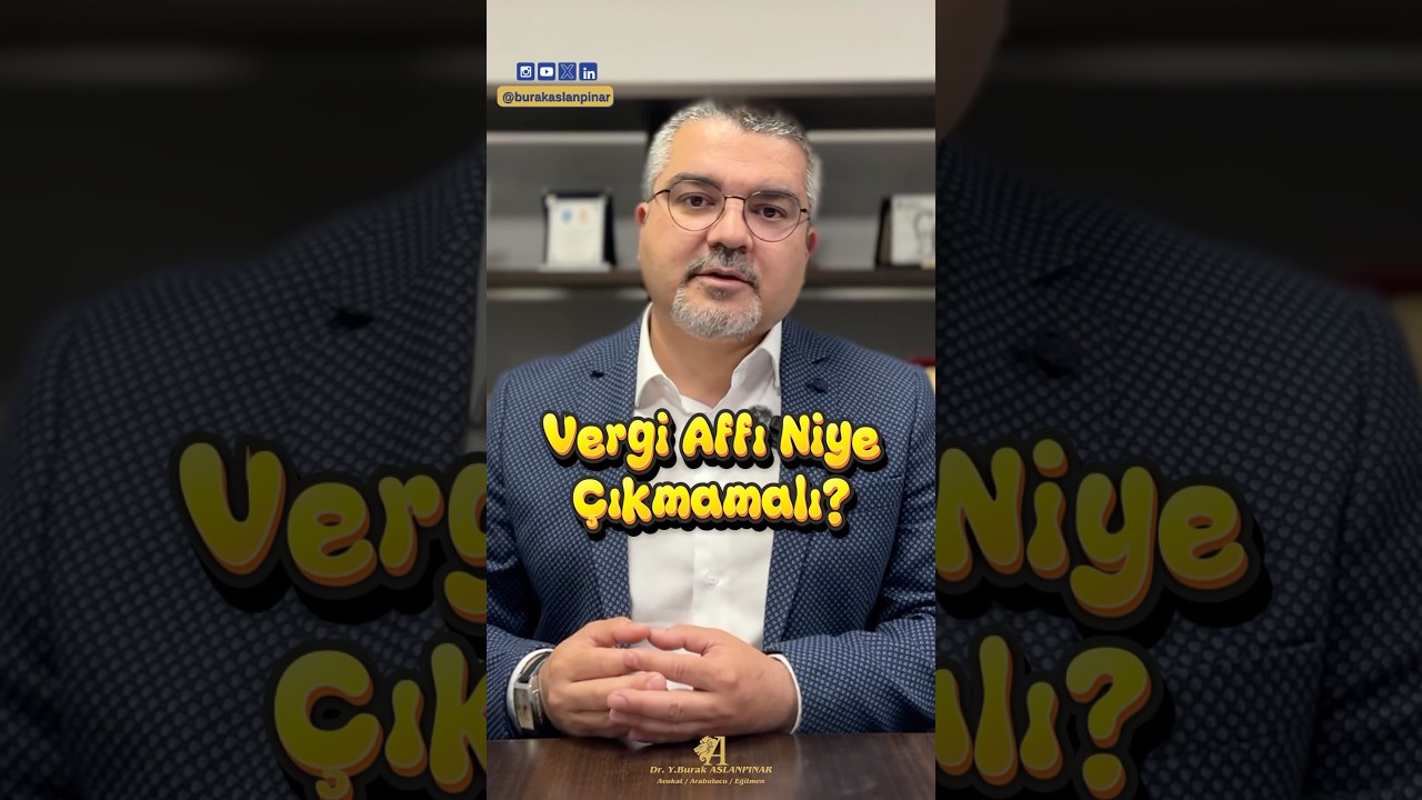 Vergi affı çıkmasın diyenlerin nedenleri neler? #vergiaffı #vergi #yapılandırma