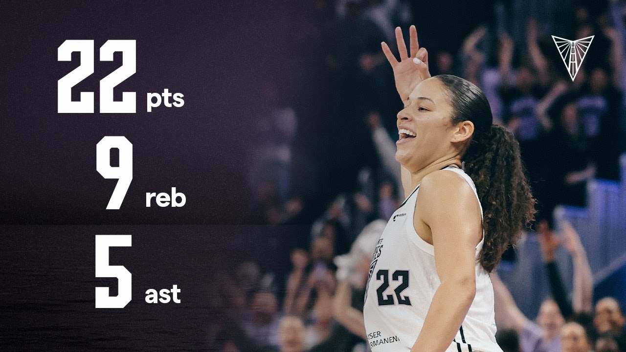 Veronica Burton goes OFF in win vs. Washington Mystics