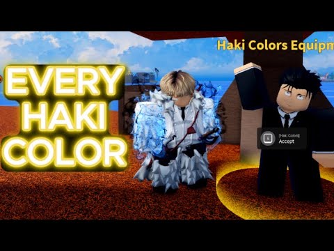 VERSE PIECE | EVERY HAKI COLOR GUIDE! #versepiece