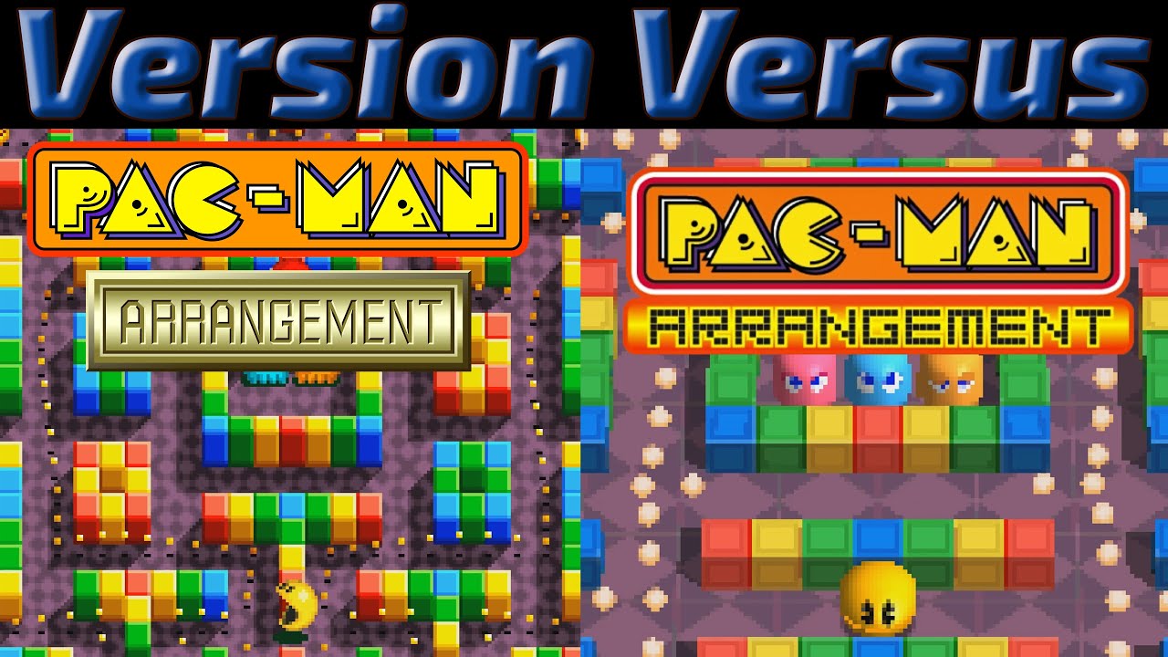 VERSION VERSUS: Pac-Man Arrangement (Arcade vs PSP) - ahbeef ft. TheNumenFromPacLand