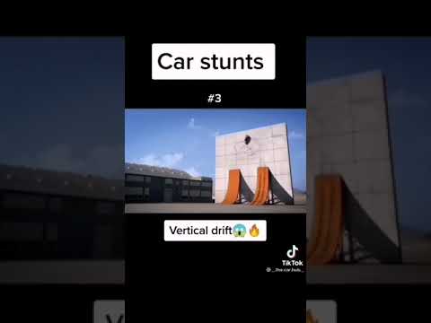 Vertical Drift🔥 Real or Fake  #cars #stunt #carstunt