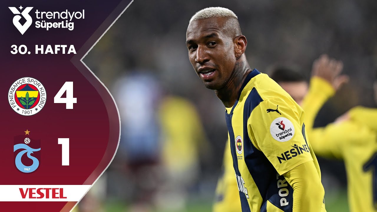 Vestel | Fenerbahçe (4-1) Trabzonspor - Highlights/Özet | Trendyol Süper Lig - 2024/25