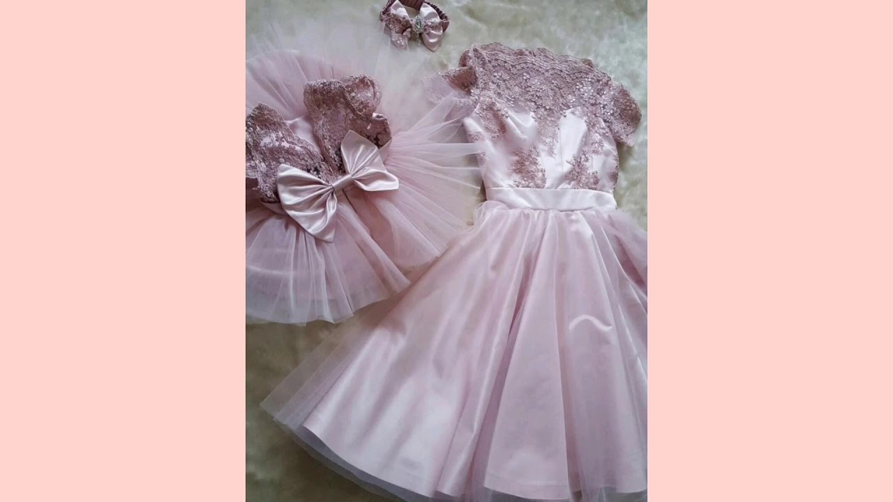 Vestidos elegantes mamá e hija