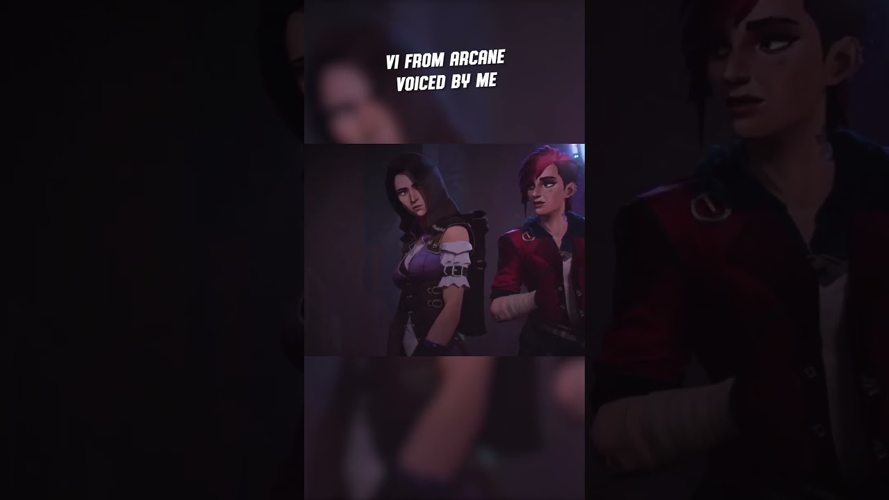 Vi vi vi #fandub #voiceacting #arcane #leagueoflegends #vi #voiceactor
