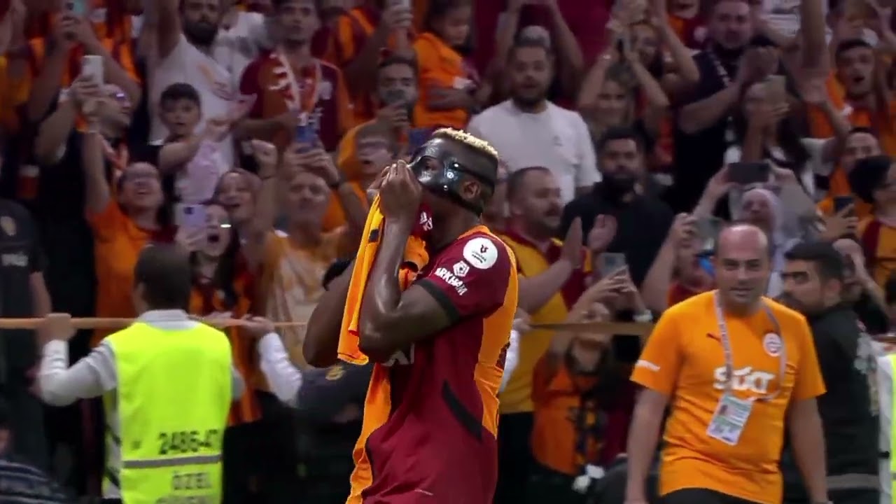 Victor Osimhen 4K Topazlı Free Clip ❤💛 | #osimhen #galatasaray