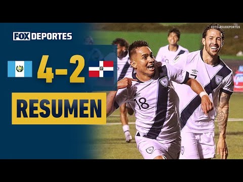 🥳¡VICTORIA DE GUATEMALA! | Guatemala 4-2 República Dominicana | Eliminatorias CONCACAF | HIGHLIGHTS