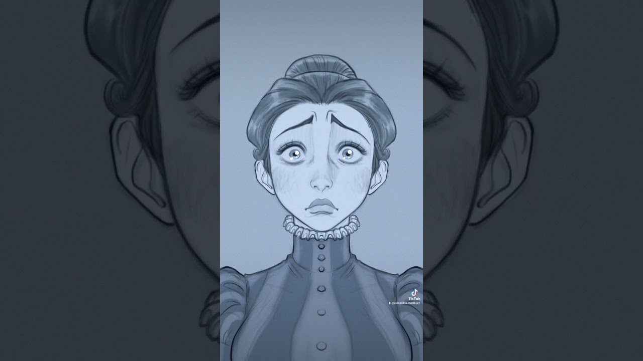 Victor's POV in this scene 🤣 #art #artshorts #sketch #corpsebride #victorvandort #timburton #artist