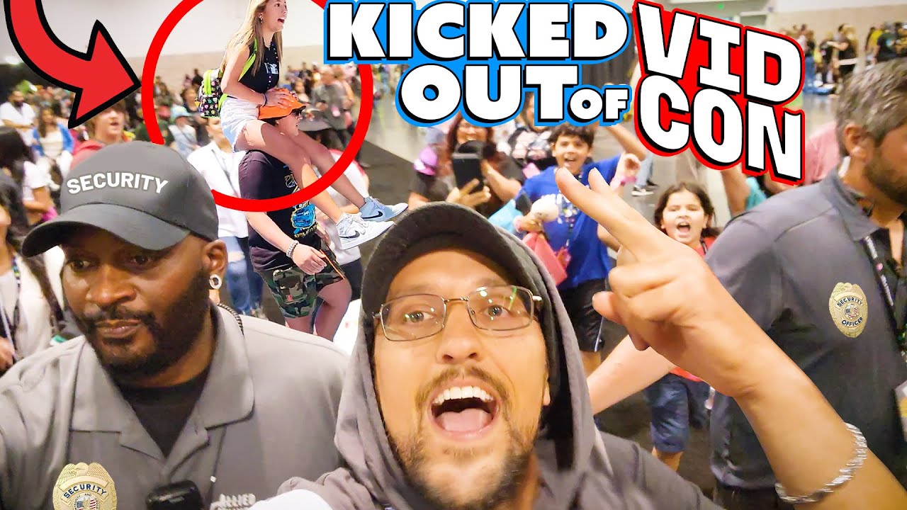 Vidcon 2023: Security Kicked us Out! (FV Family)