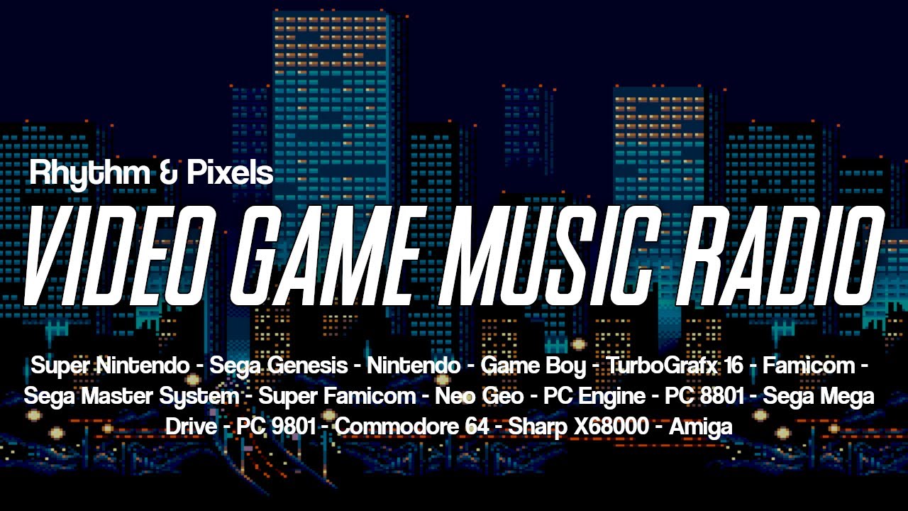 [Video Game Music 24/7] ~ Rhythm and Pixels Radio ~ 8-bit & 16-bit Classics & Deep Cuts