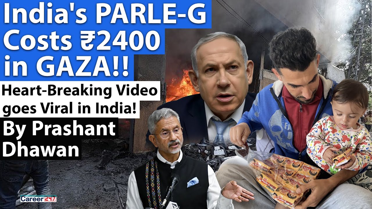 Video of India's Parle G in Gaza Goes Viral | Indians are shocked at the insane Price