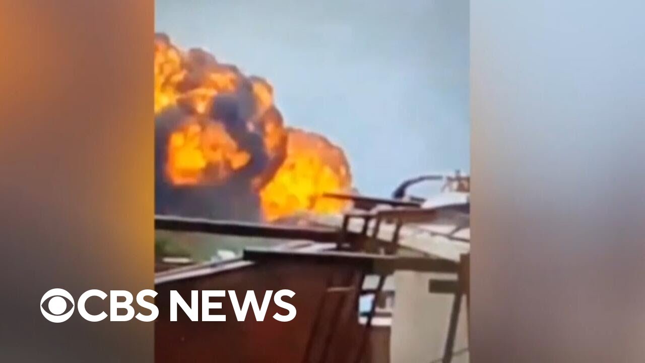 Video shows Air India plane crashing in Ahmedabad