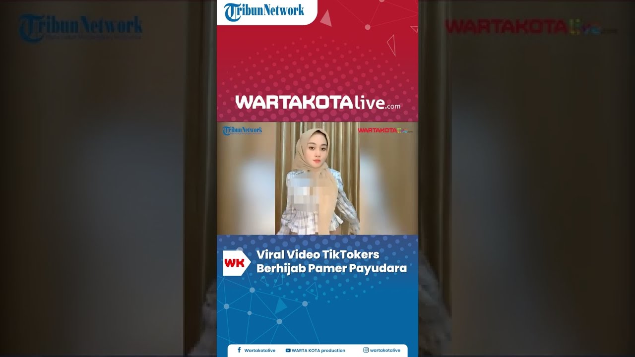 Video TikTokers Berhijab Pamer Payudara, Menuai Kecaman Banyak Netizen #shorts