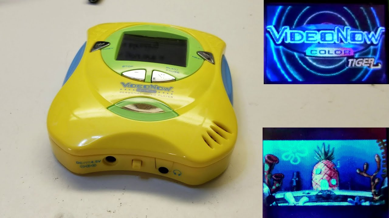 VideoNow Color Video Player (2004 Spongebob Edition)