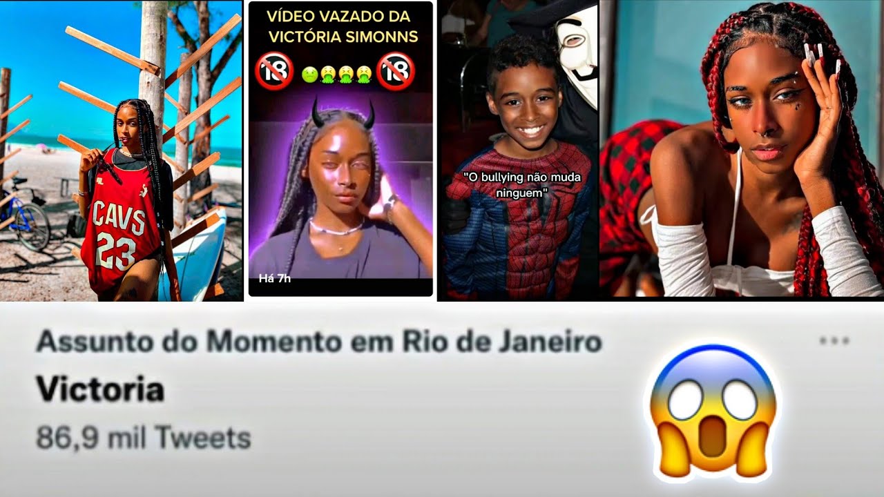 VIDEOS VAZADO DA VICTORIA SIMONNS 😱 *trans operada* - Cabelinho Silva