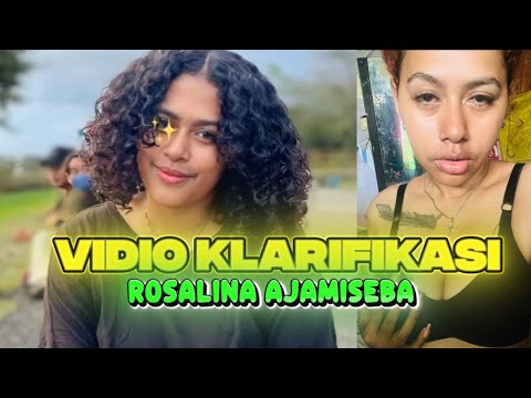 Vidio Klarifikasi Kaka Rosalina Ajamiseba Dan Penjelasan Tentang Video dan foto yang  viral 2025