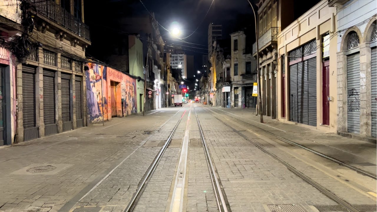VIERNES POR LA NOCHE EN EL CENTRO DE RÍO DE JANEIRO — LA CIUDAD QUE NO CONOCES 【4K】