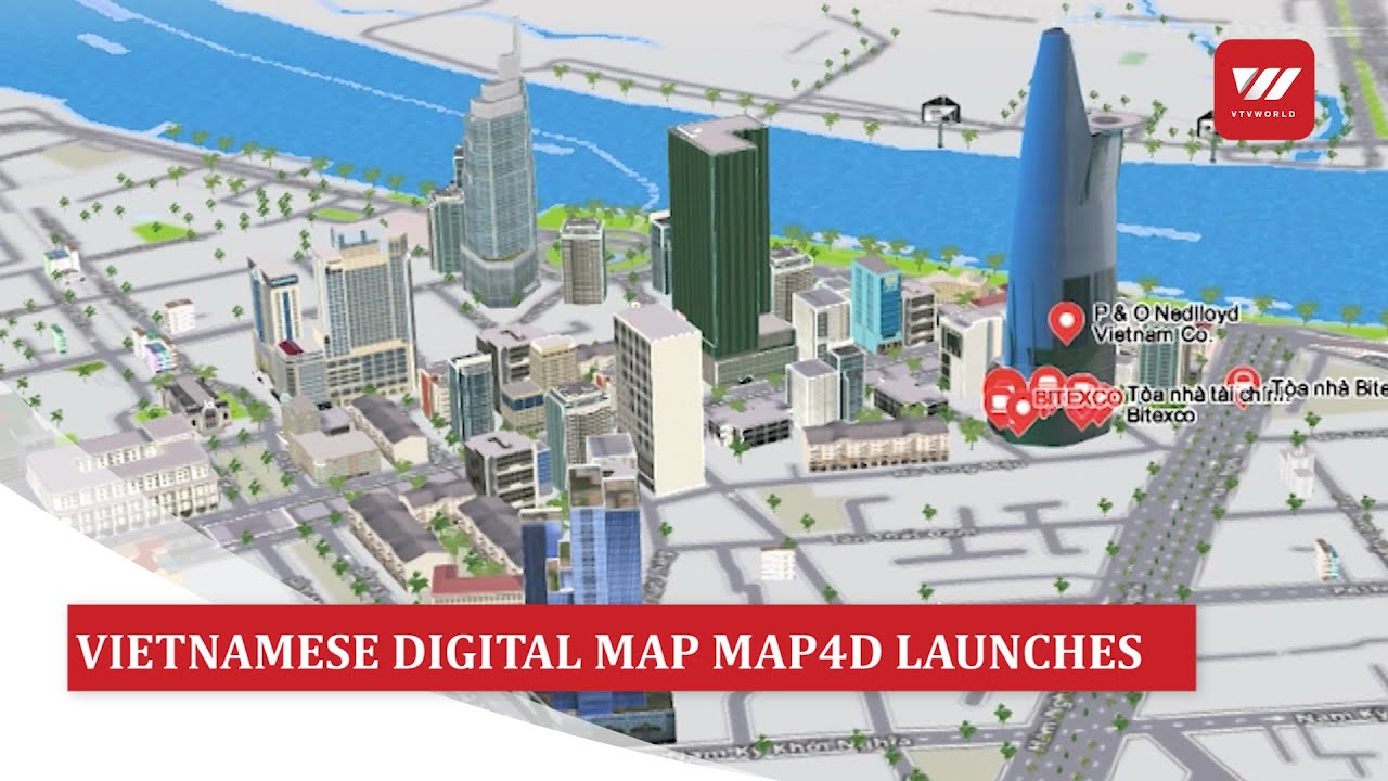 Vietnamese Digital Map MAP4D Launches | VTV World