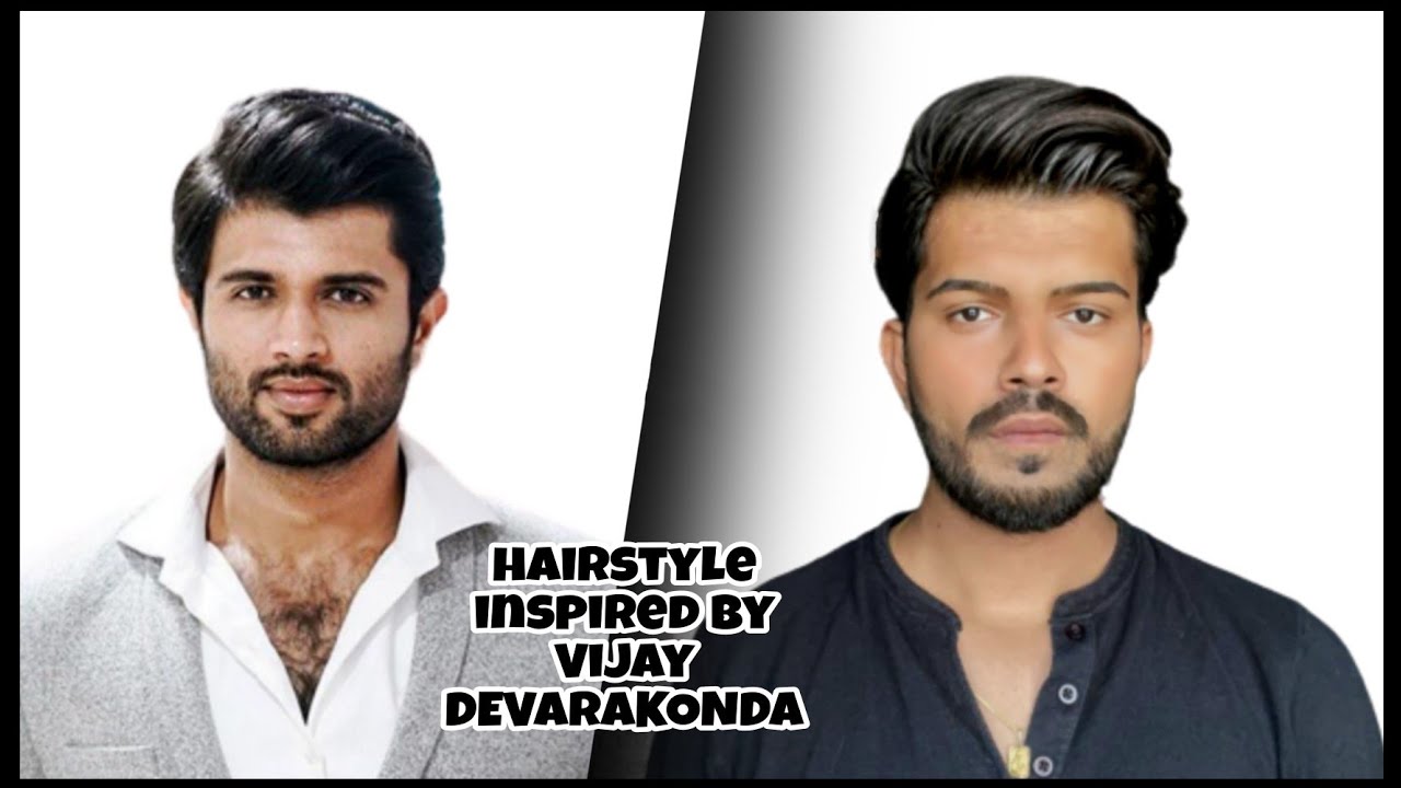Vijay Deverakonda inspired hairstyle Tutorial | Men’s Hair 2022