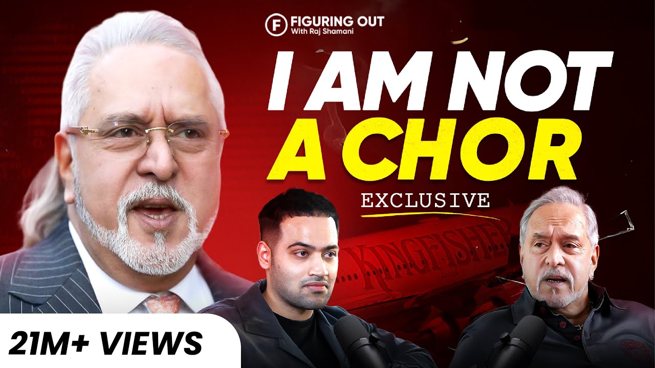 Vijay Mallya Podcast: Rise & Downfall Of Kingfisher Airlines, Loans & RCB | FO364 Raj Shamani