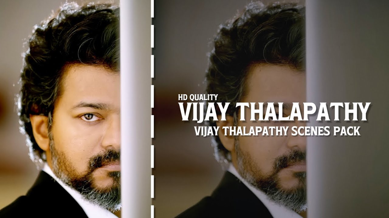VIJAY THALAPATHY SCENE PACK | MASTER + BEAST+ VARISU | 4K QUALITY
