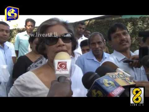 Vijaya kumaranatunga - Live at 8 News