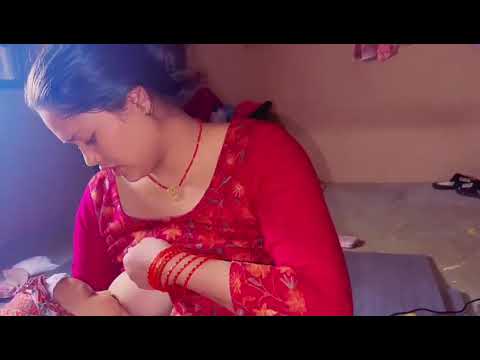 village breastfeeding vlog in india 2024 new
